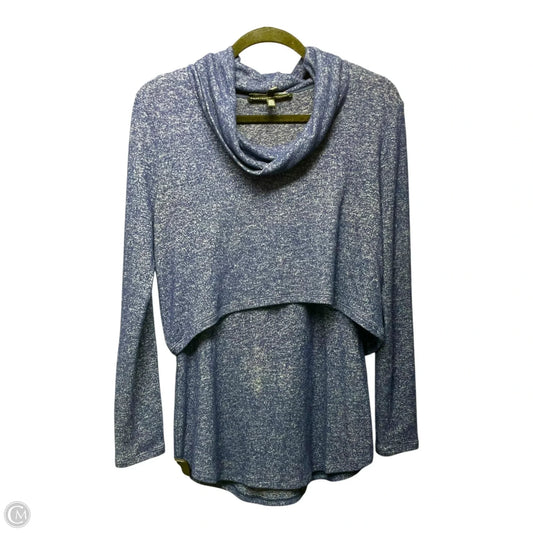 Top 2pc Long Sleeve By White House Black Market In Blue, Size: Xs