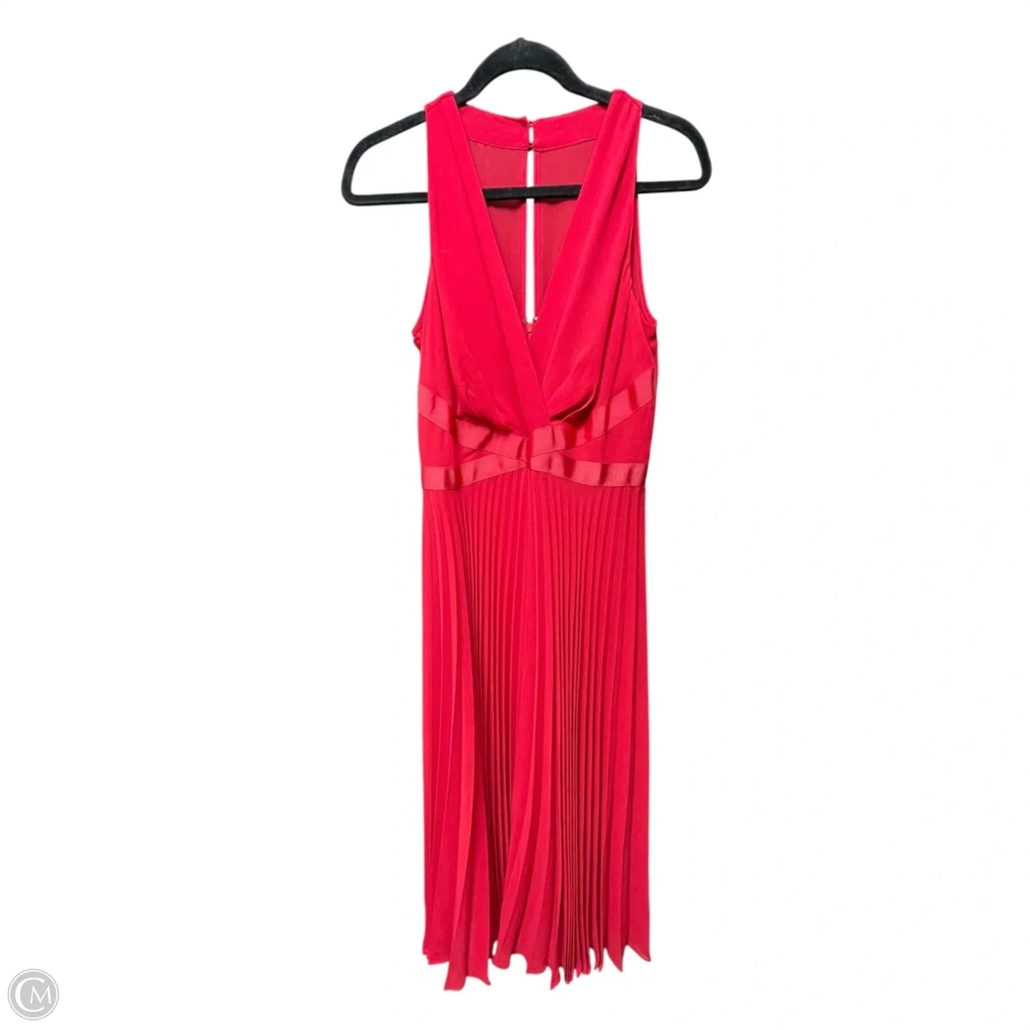 Dress Party Midi By White House Black Market In Red, Size: 8