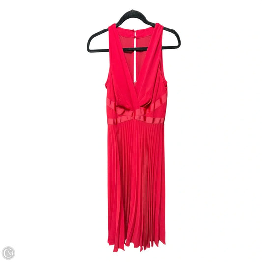 Dress Party Midi By White House Black Market In Red, Size: 8