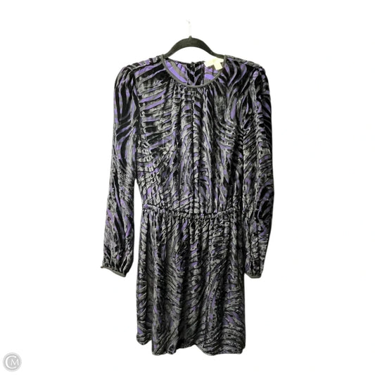 Dress Party Short By Michael By Michael Kors In Zebra Print, Size: S