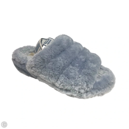 Slippers Designer By Ugg In Grey, Size: 8