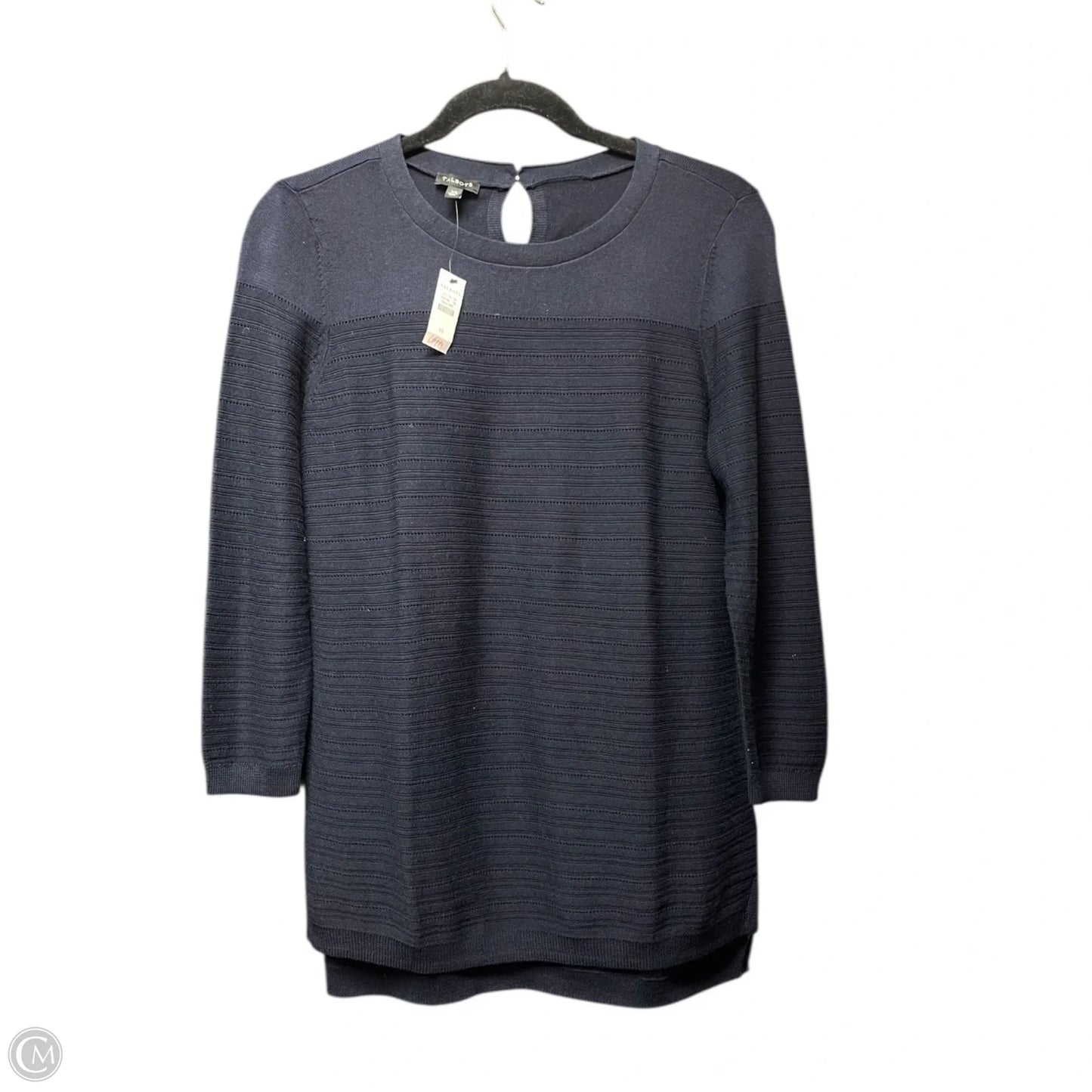 Sweater By Talbots In Navy, Size: Xs