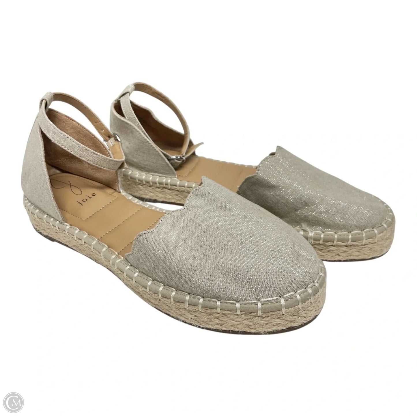 Shoes Flats By Joie In Gold, Size: 10