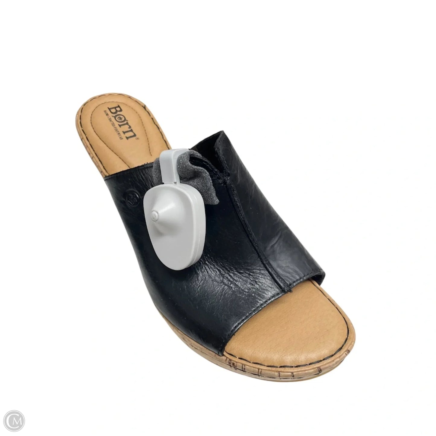 Sandals Heels Platform By Born In Black & Tan, Size: 9