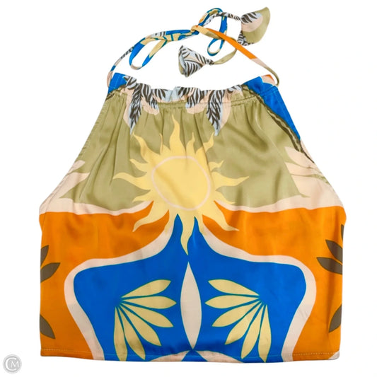 Blouse Sleeveless By MISA LOS ANGELES  In Multi-colored, Size: Xs