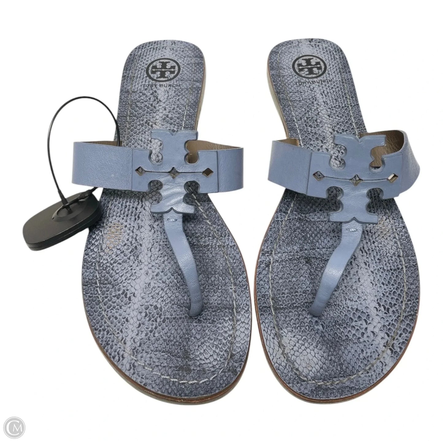 Sandals Designer By Tory Burch In Blue, Size: 10