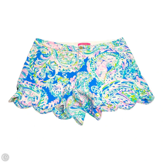 Shorts By Lilly Pulitzer In Floral Print, Size: 12