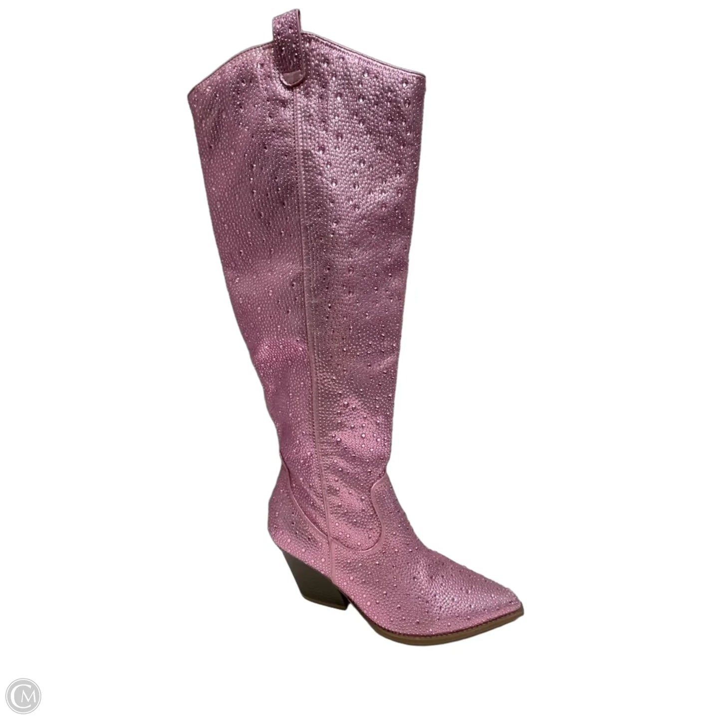 Boots Western By Clothes Mentor In Pink, Size: 11