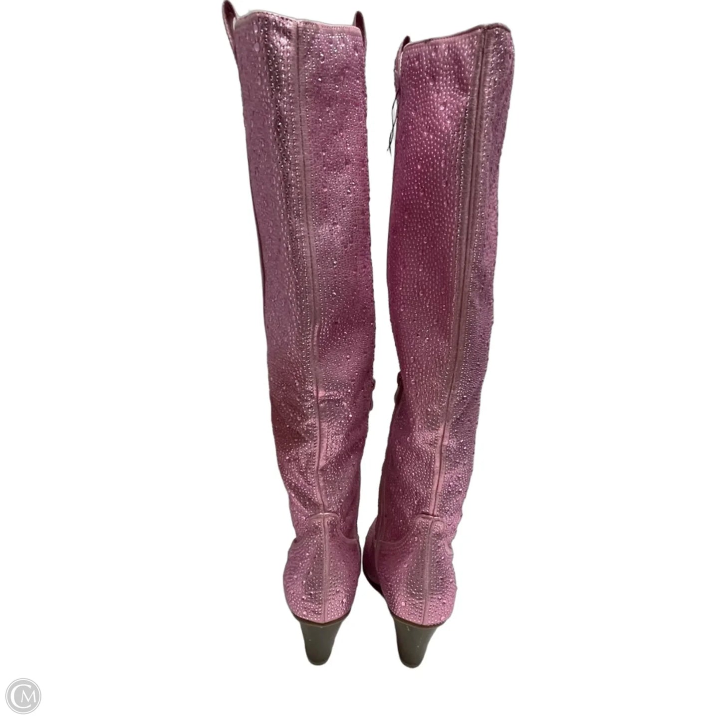 Boots Western By Clothes Mentor In Pink, Size: 11