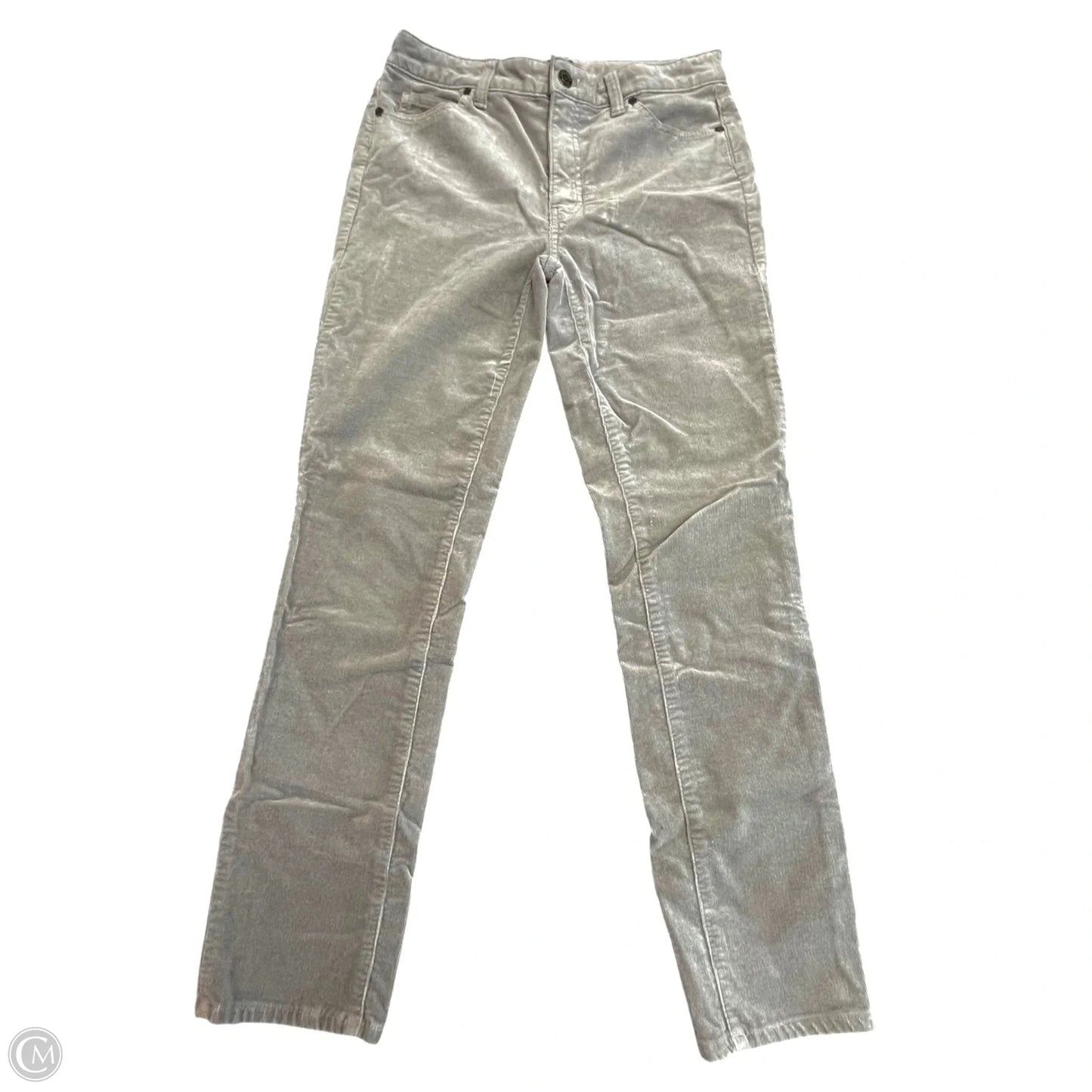 Pants Corduroy By Talbots In Grey, Size: 2p