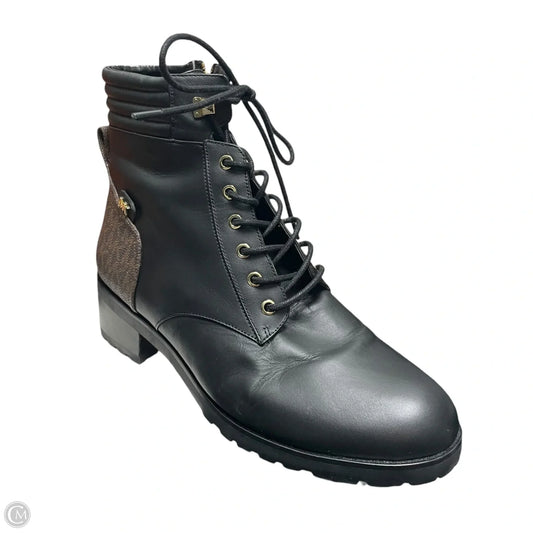Boots Combat By Michael By Michael Kors In Black & Brown, Size: 10