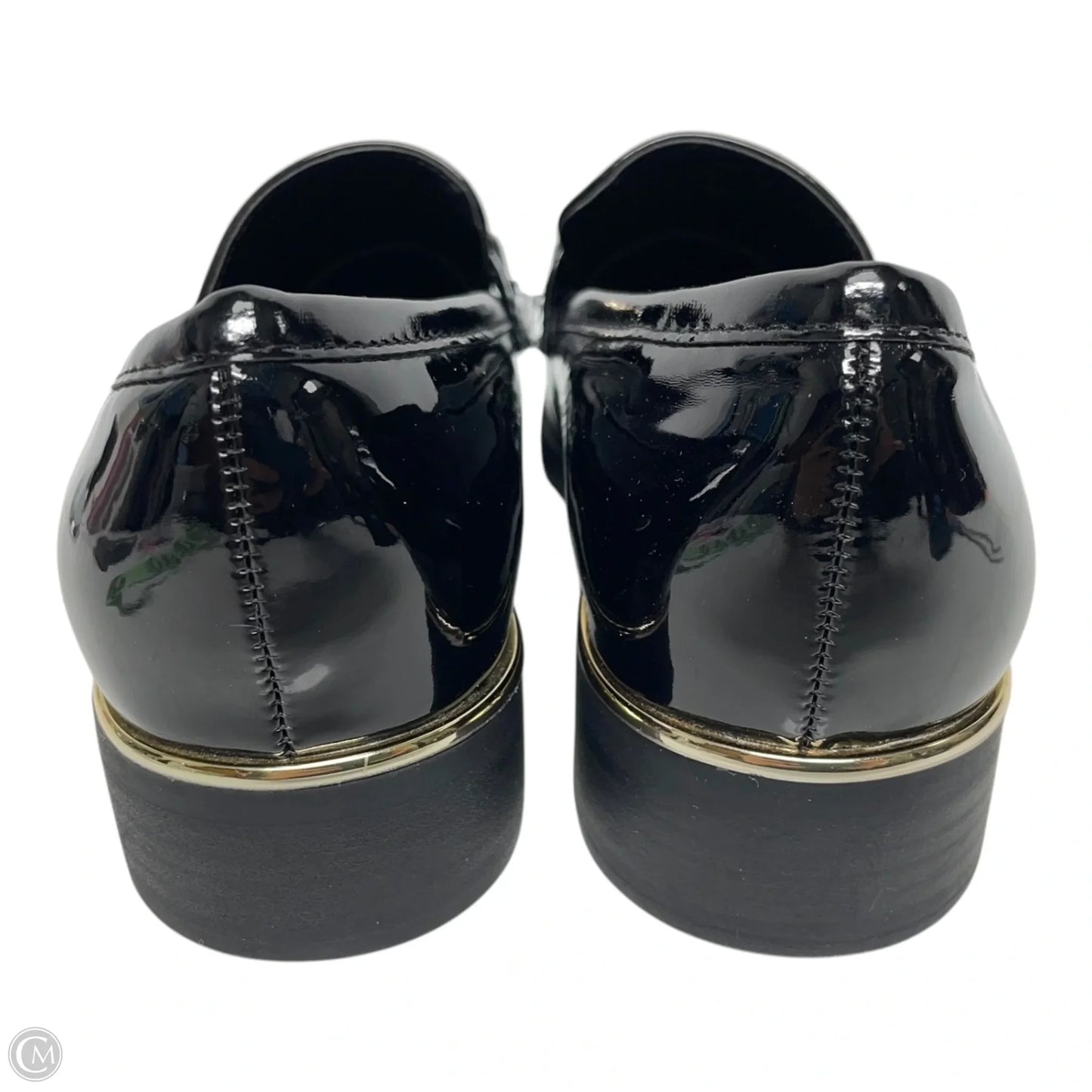 Shoes Flats By French Connection In Black & Gold, Size: 6