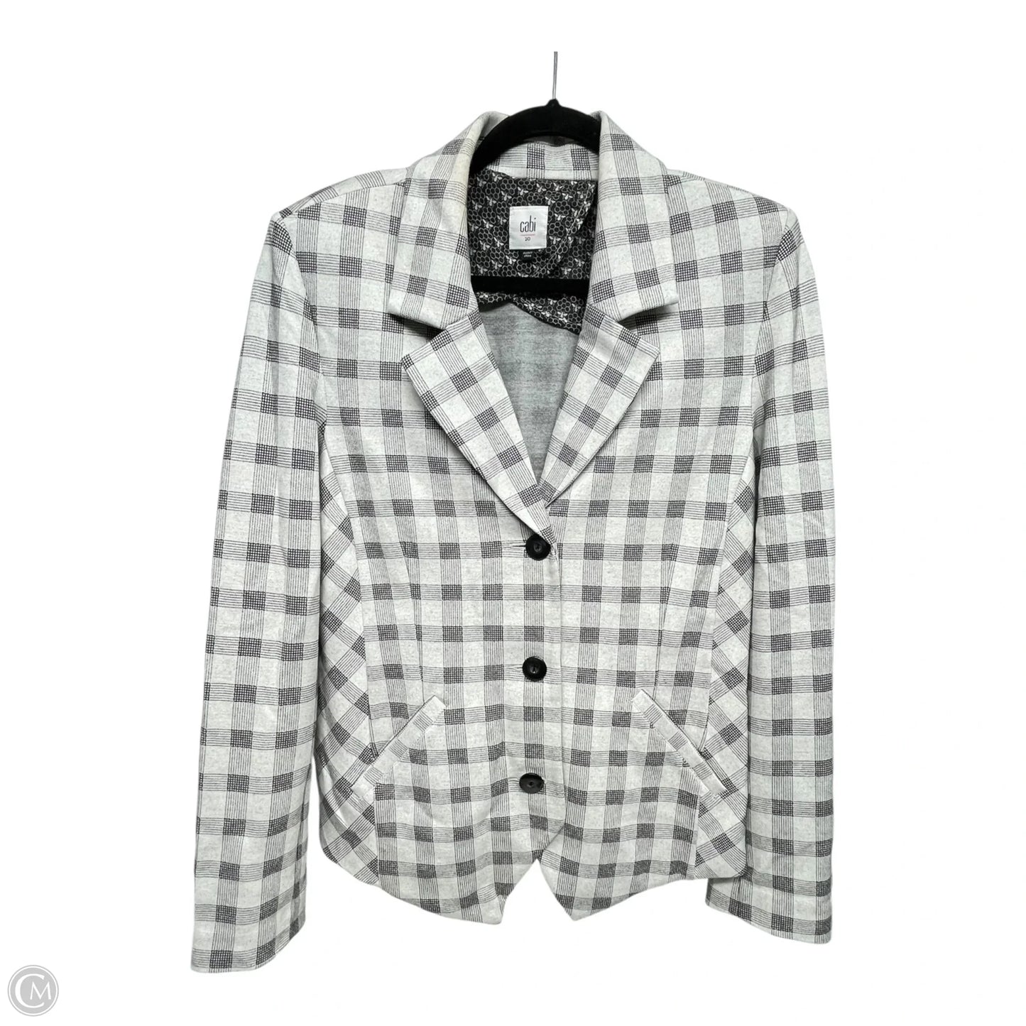Blazer By Cabi In Black & White, Size: M
