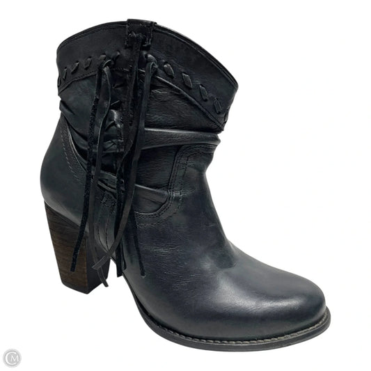 Boots Western By Naughty Monkey In Black, Size: 8.5