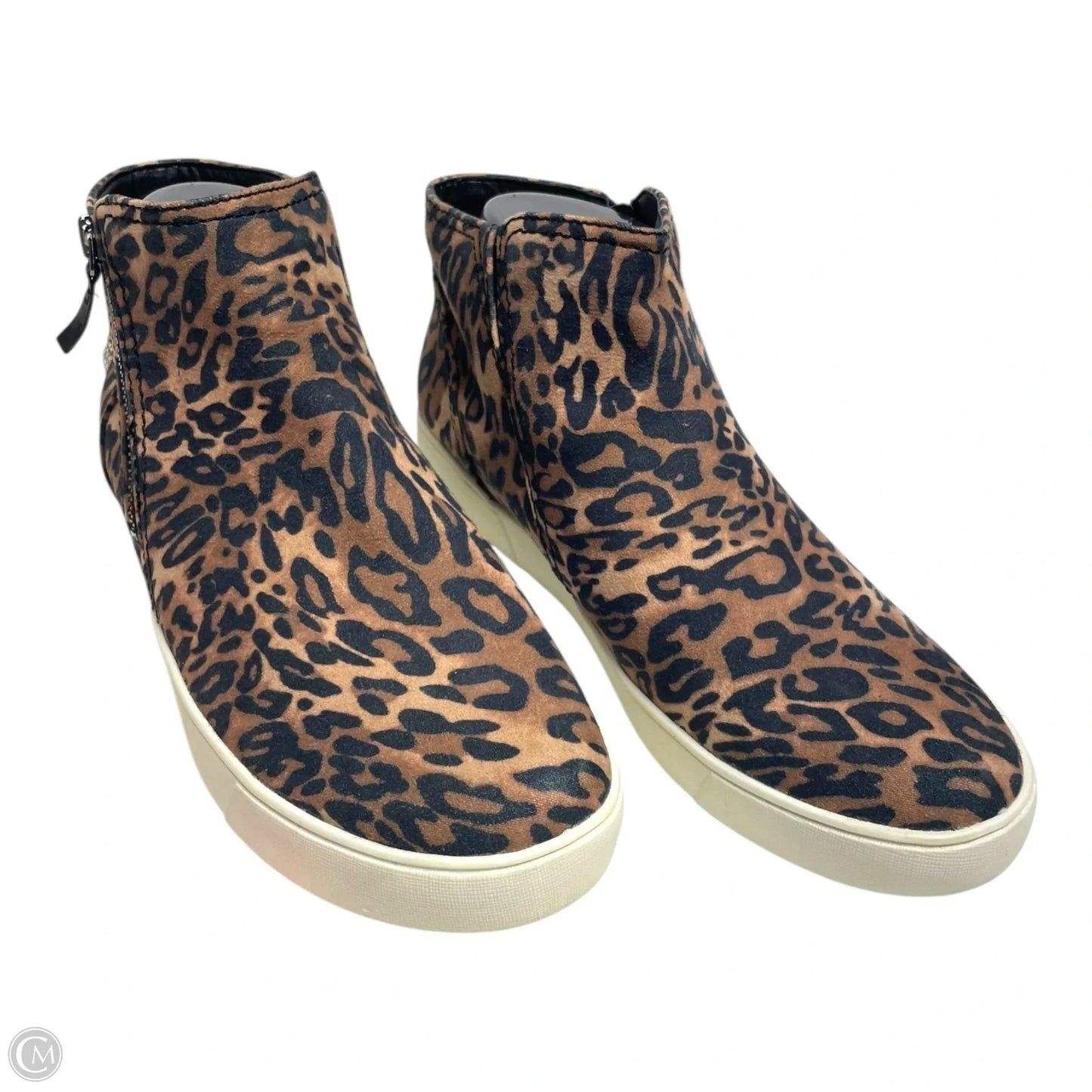 Boots Ankle Flats By Naturalizer In Animal Print, Size: 9