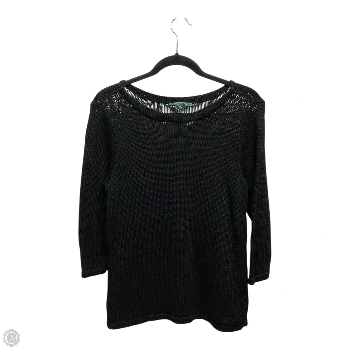 Sweater By Ralph Lauren In Black, Size: M