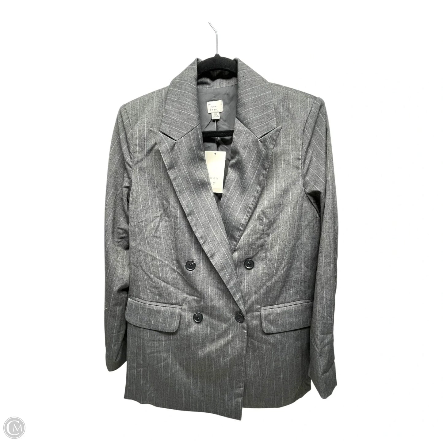 Blazer By A New Day In Grey, Size: Xs