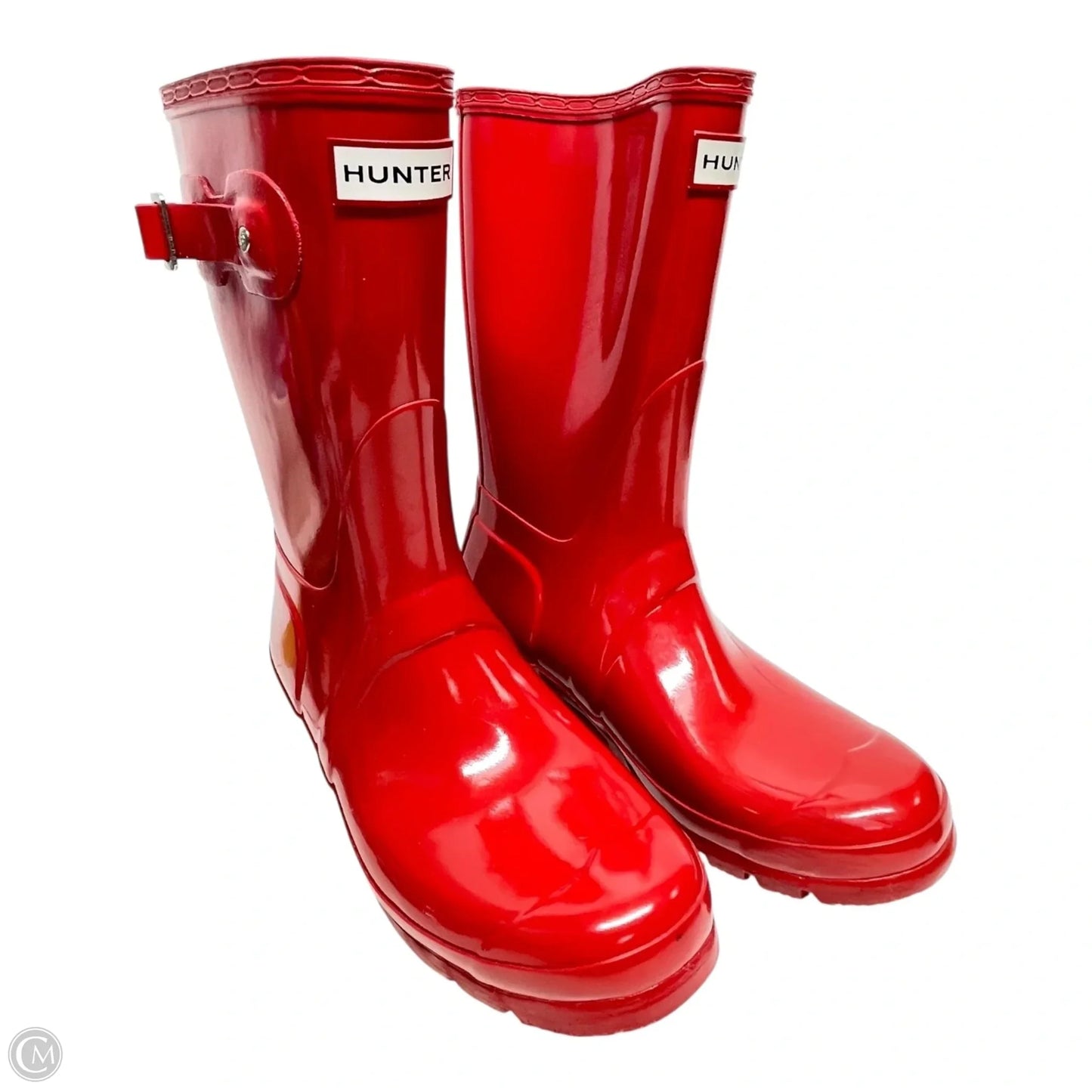 Boots Rain By Hunter In Red, Size: 7