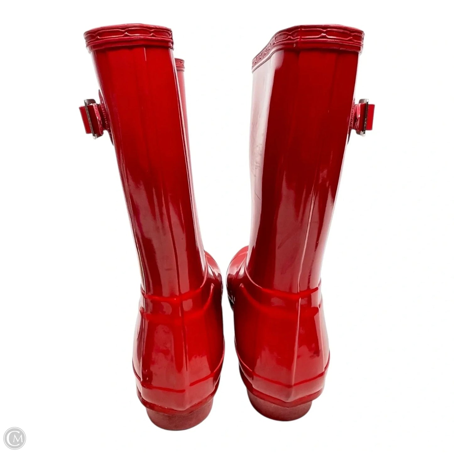 Boots Rain By Hunter In Red, Size: 7
