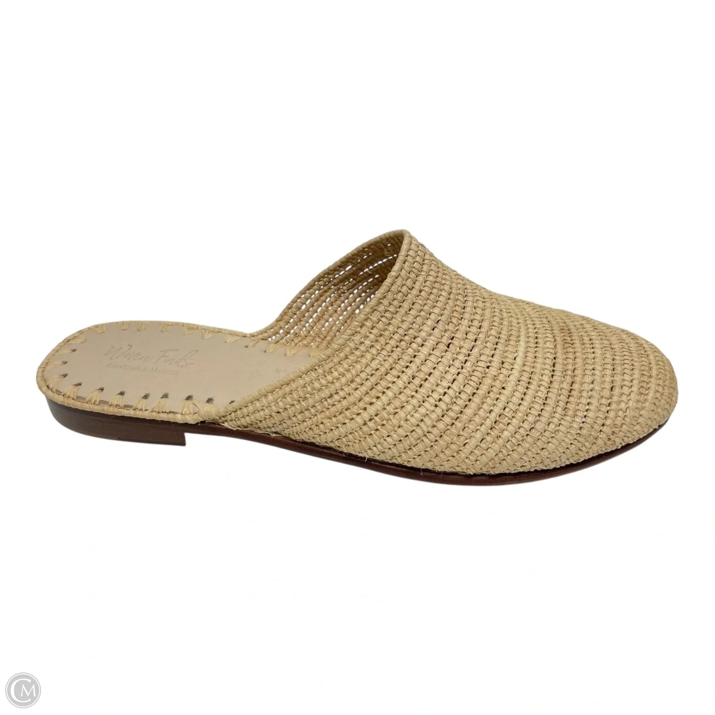 Shoes Flats By Clothes Mentor In Beige, Size: 10.5
