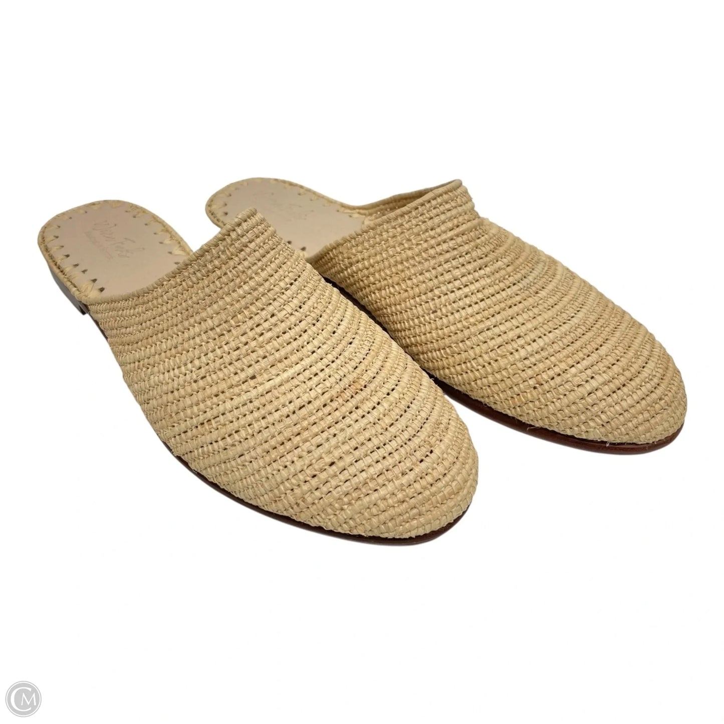 Shoes Flats By Clothes Mentor In Beige, Size: 10.5