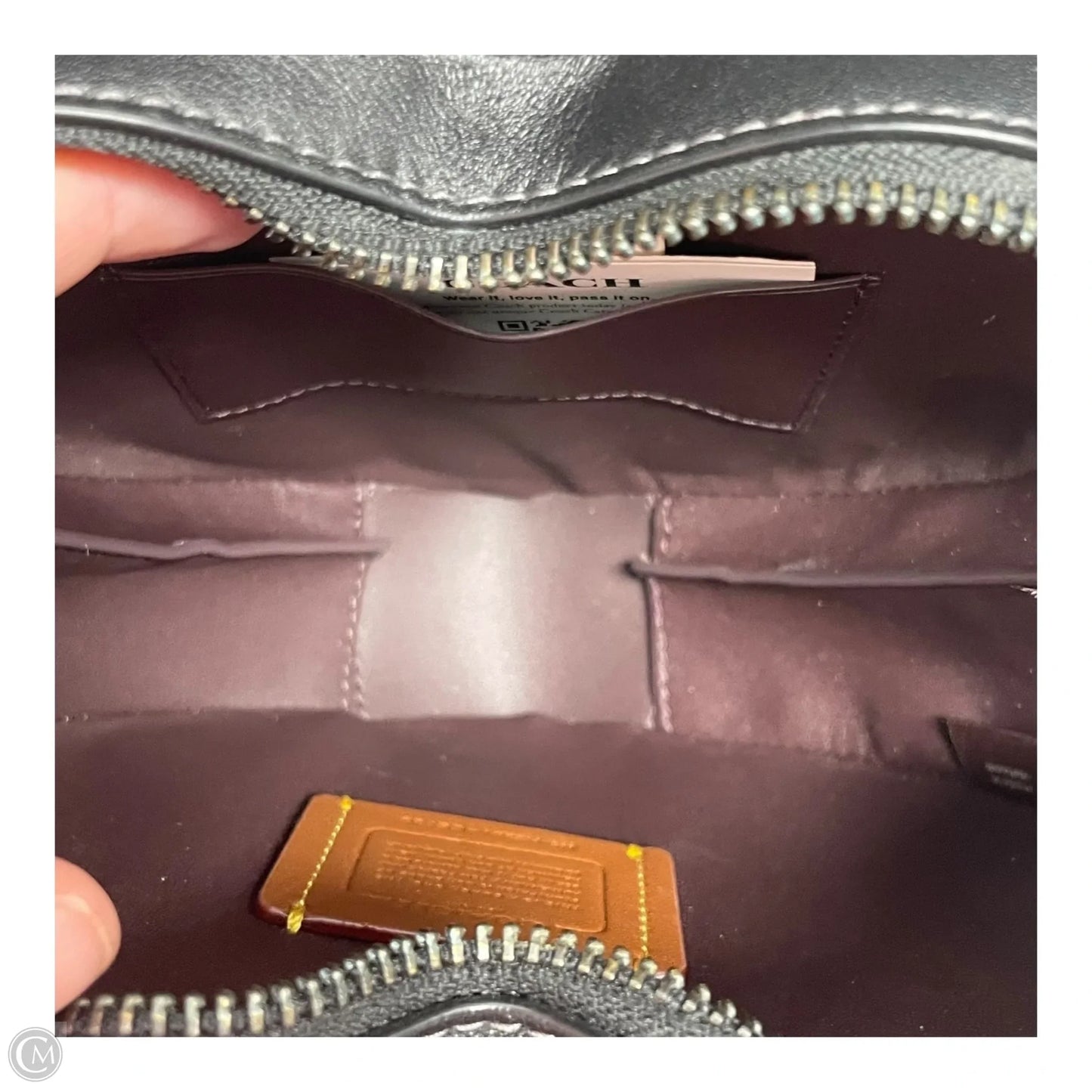 Crossbody Designer By Coach, Size: Small