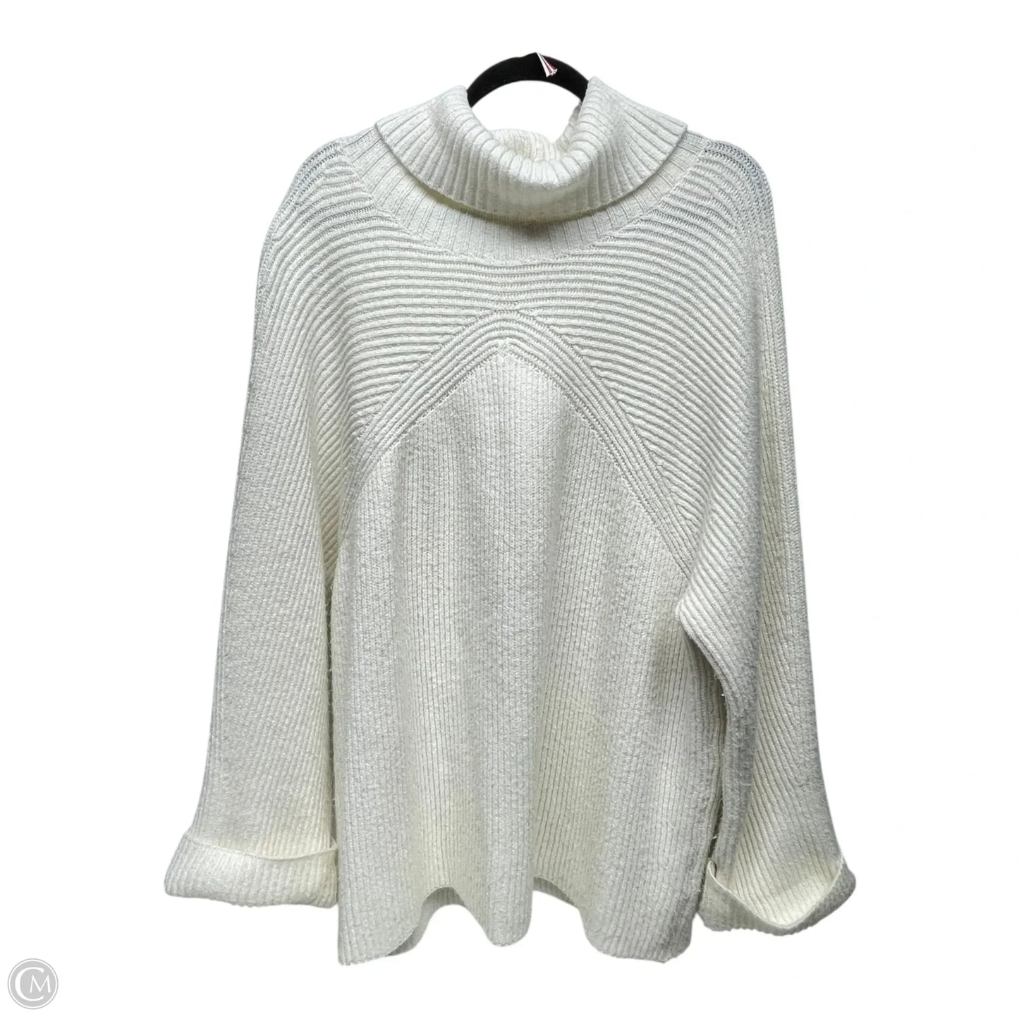 Sweater By Vince Camuto In White, Size: Xl