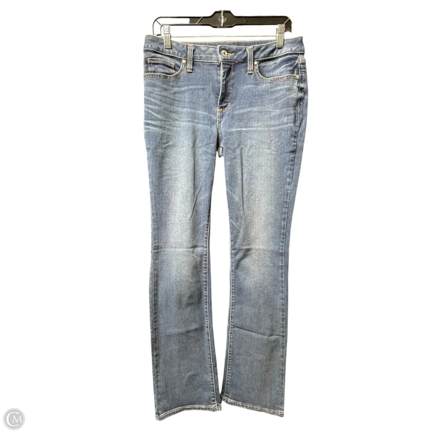 Jeans Straight By Ana In Blue, Size: M