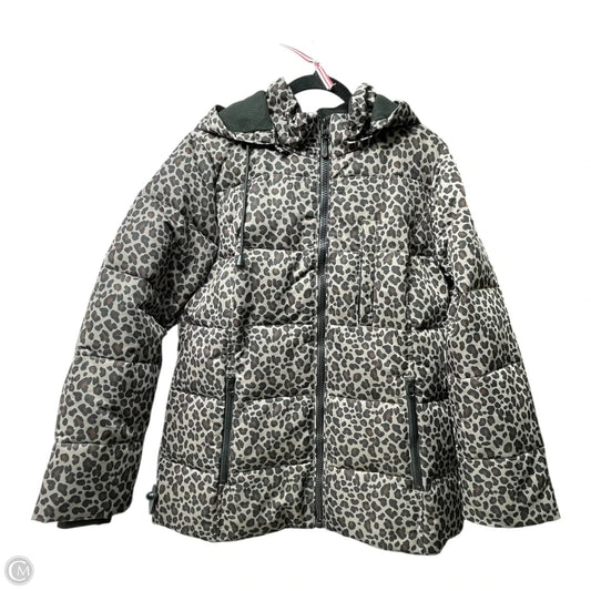 Coat Puffer & Quilted By ARCTIC EXPEDITION In Animal Print, Size: M
