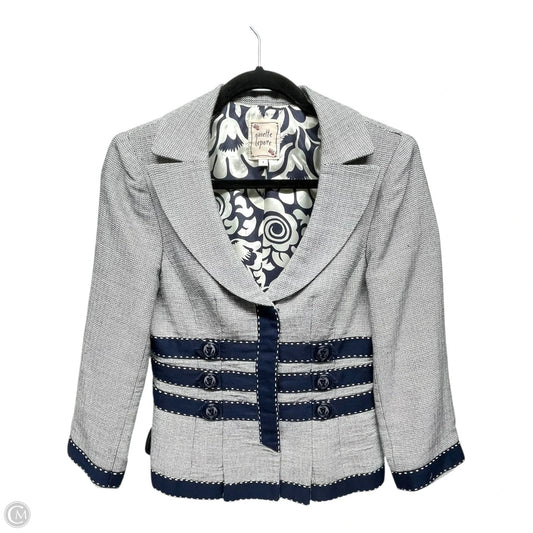 Blazer By Nanette Lepore In Navy, Size: 4