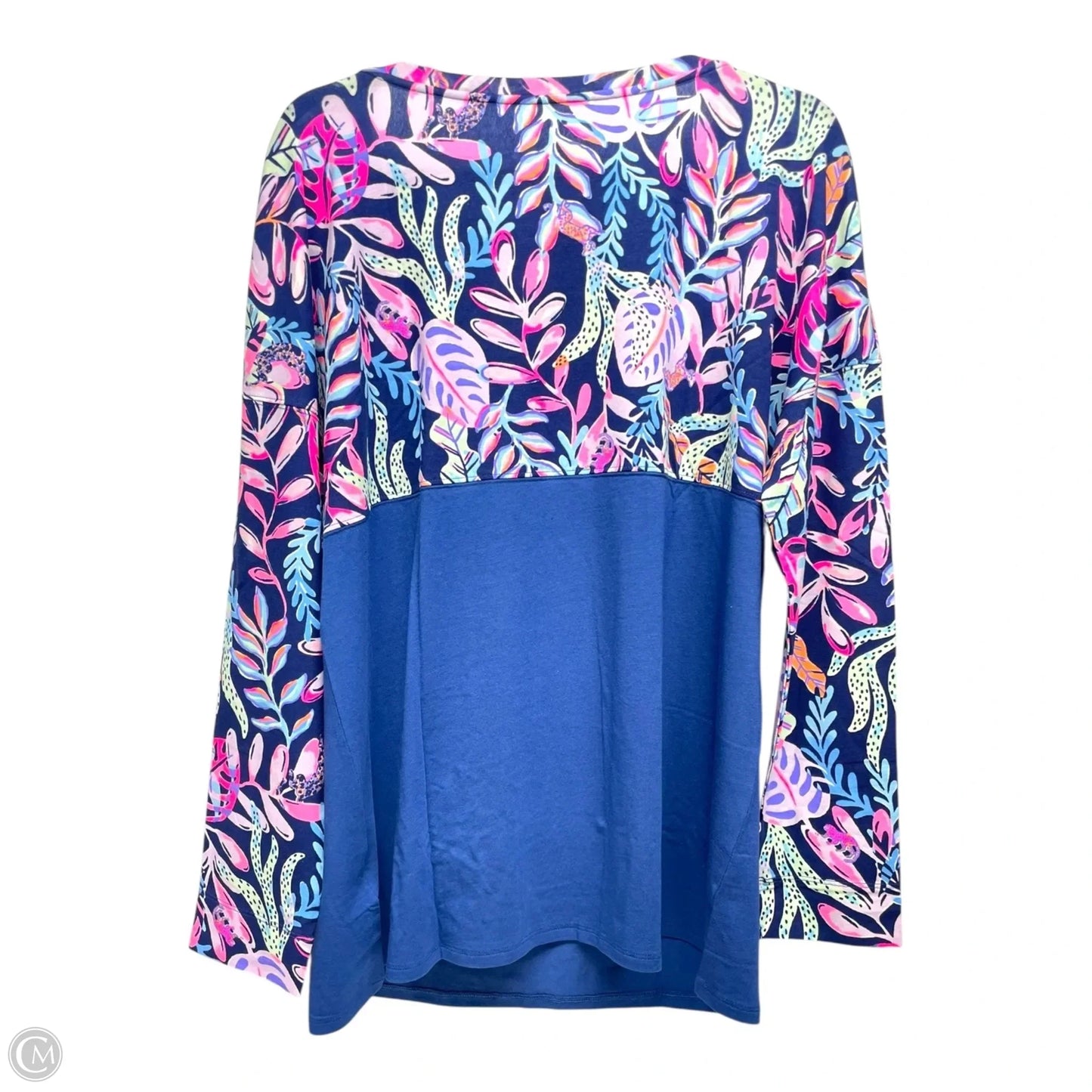 Top Long Sleeve Designer By Lilly Pulitzer In Multi-colored, Size: L