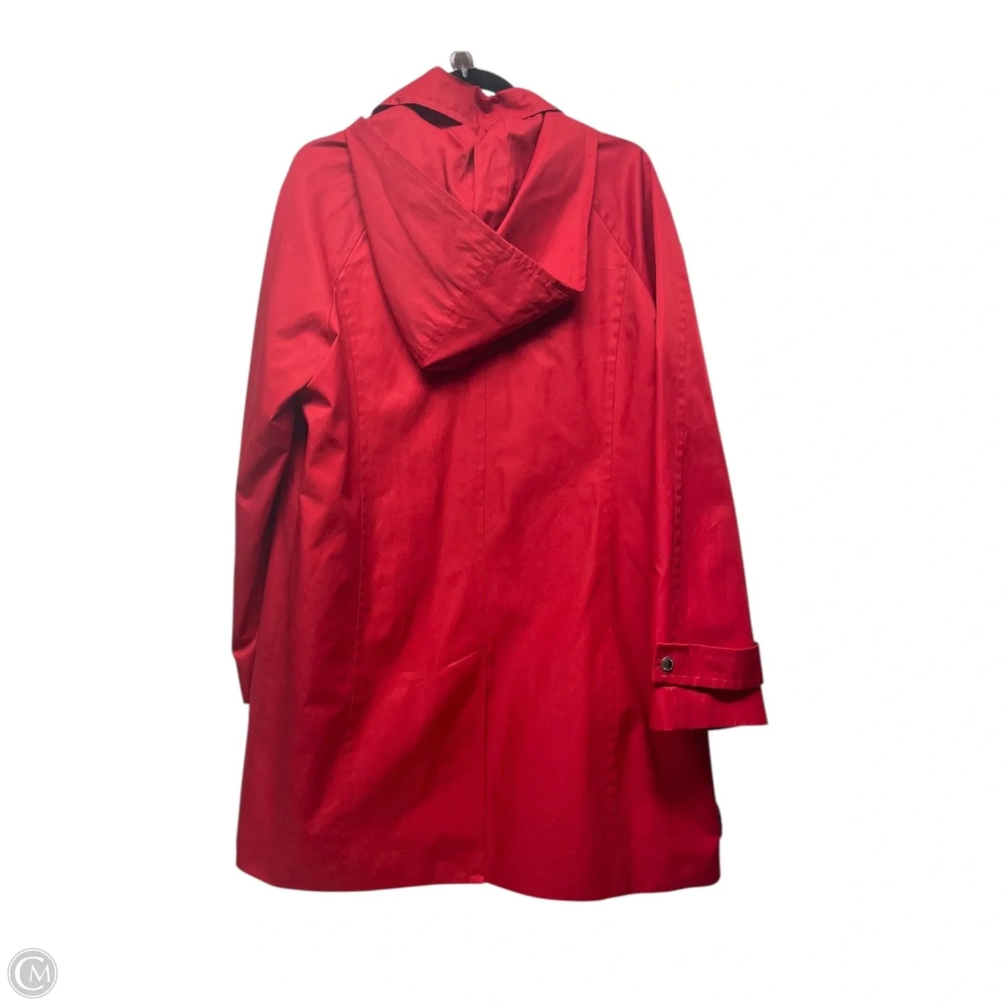Coat Trench Coat By London Fog In Red, Size: L