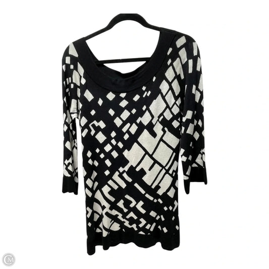 Sweater By White House Black Market In Black & White, Size: M