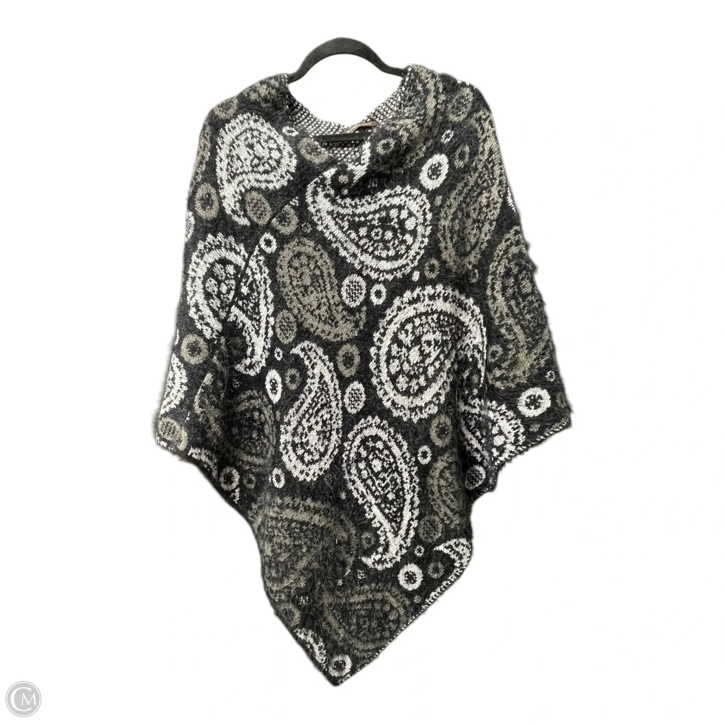 Poncho By Do Everything In Love In Black, Size: Osfm