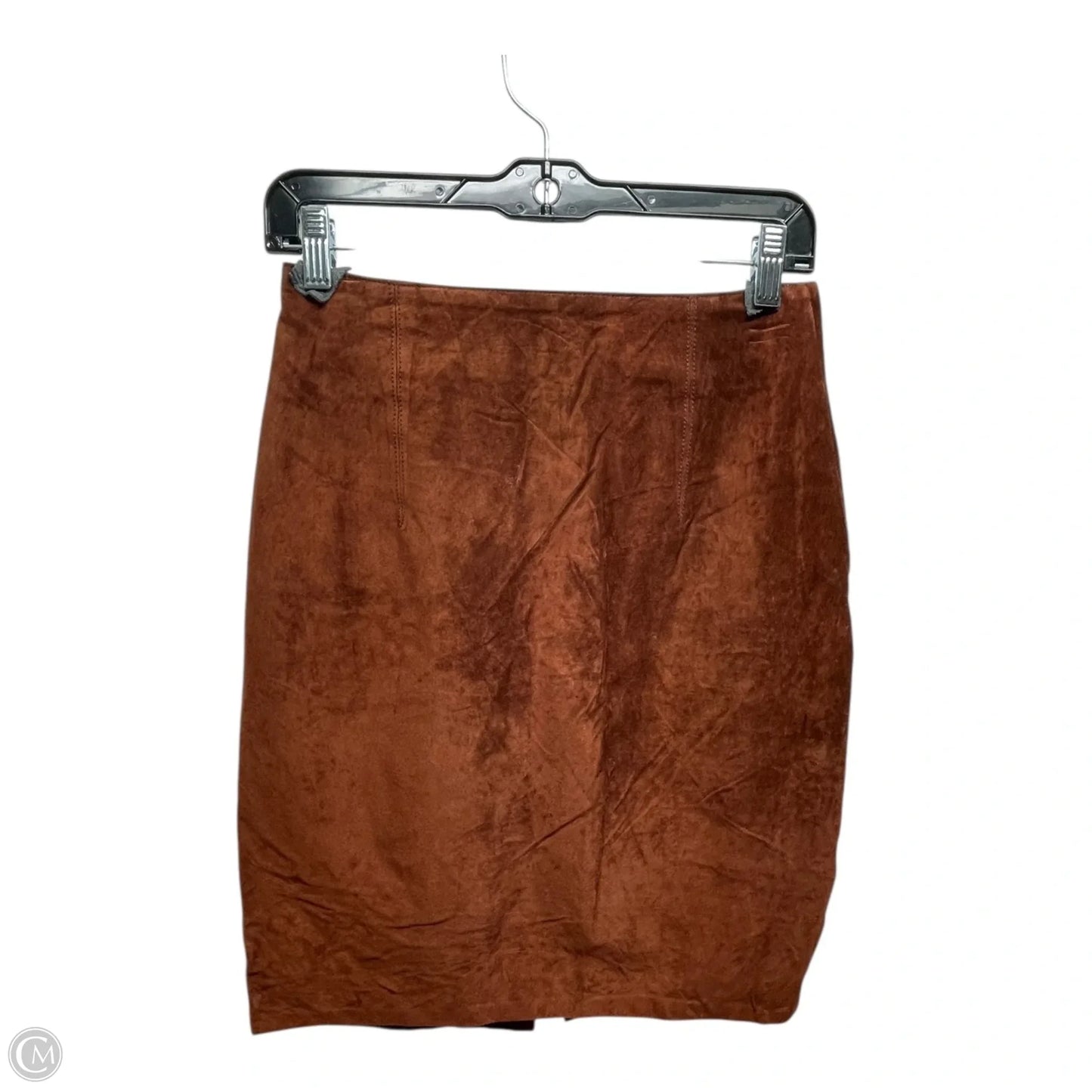 Skirt Mini & Short By Banana Republic In Copper, Size: 6