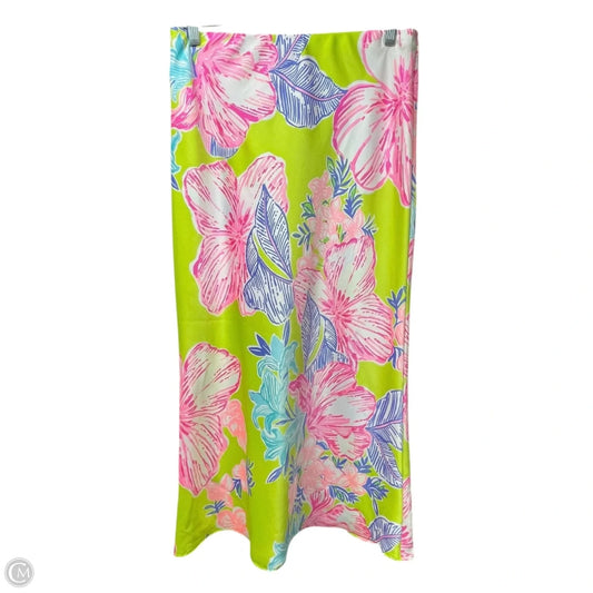 Skirt Designer By Lilly Pulitzer In Tropical Print, Size: M
