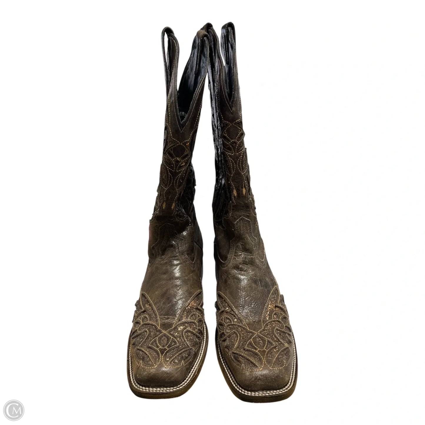 Boots Western By Cma In Brown, Size: 11