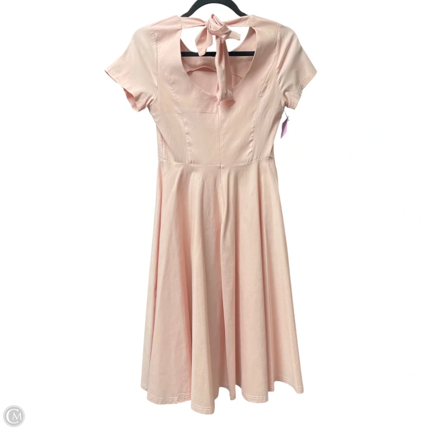 Dress Casual Short By GOWN TOWN -  In Pink, Size: S