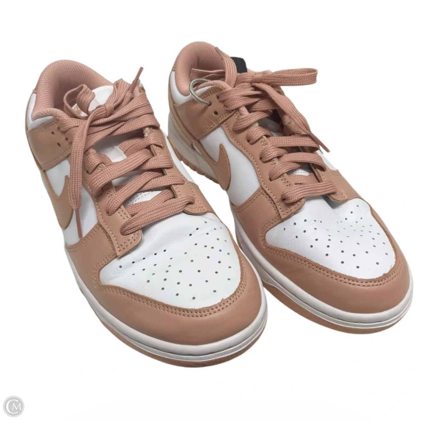Shoes Sneakers By Nike In Pink & White, Size: 9.5