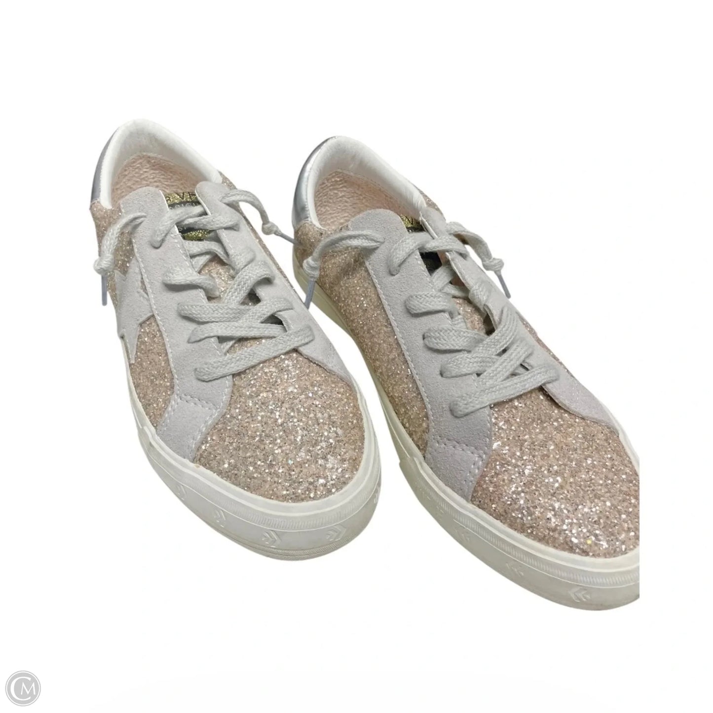 Shoes Sneakers By Vintage Havana In Grey & Pink, Size: 9