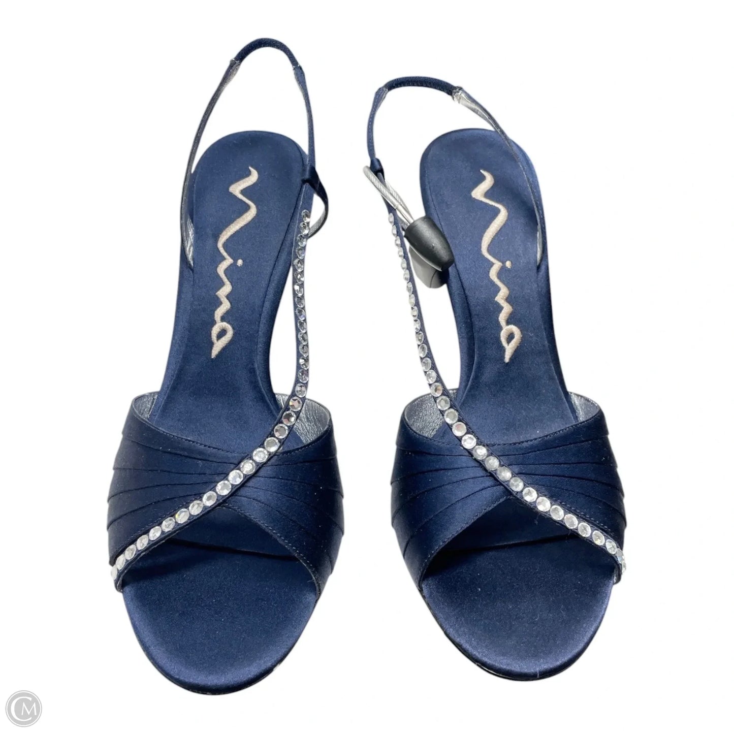 Shoes Heels Stiletto By Nina In Navy, Size: 8