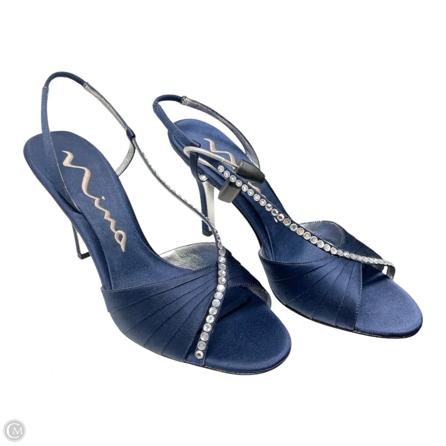 Shoes Heels Stiletto By Nina In Navy, Size: 8