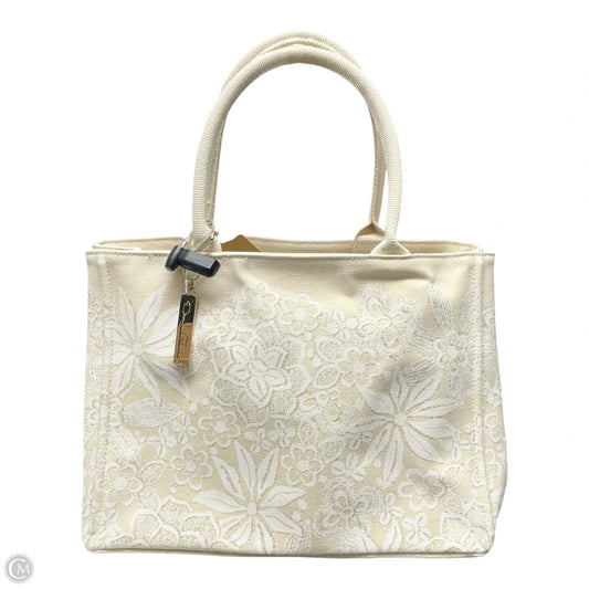 Tote Luxury Designer By Oscar De La Renta, Size: Medium