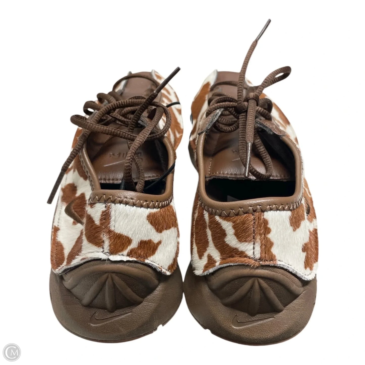 Shoes Flats By Nike In Animal Print, Size: 9