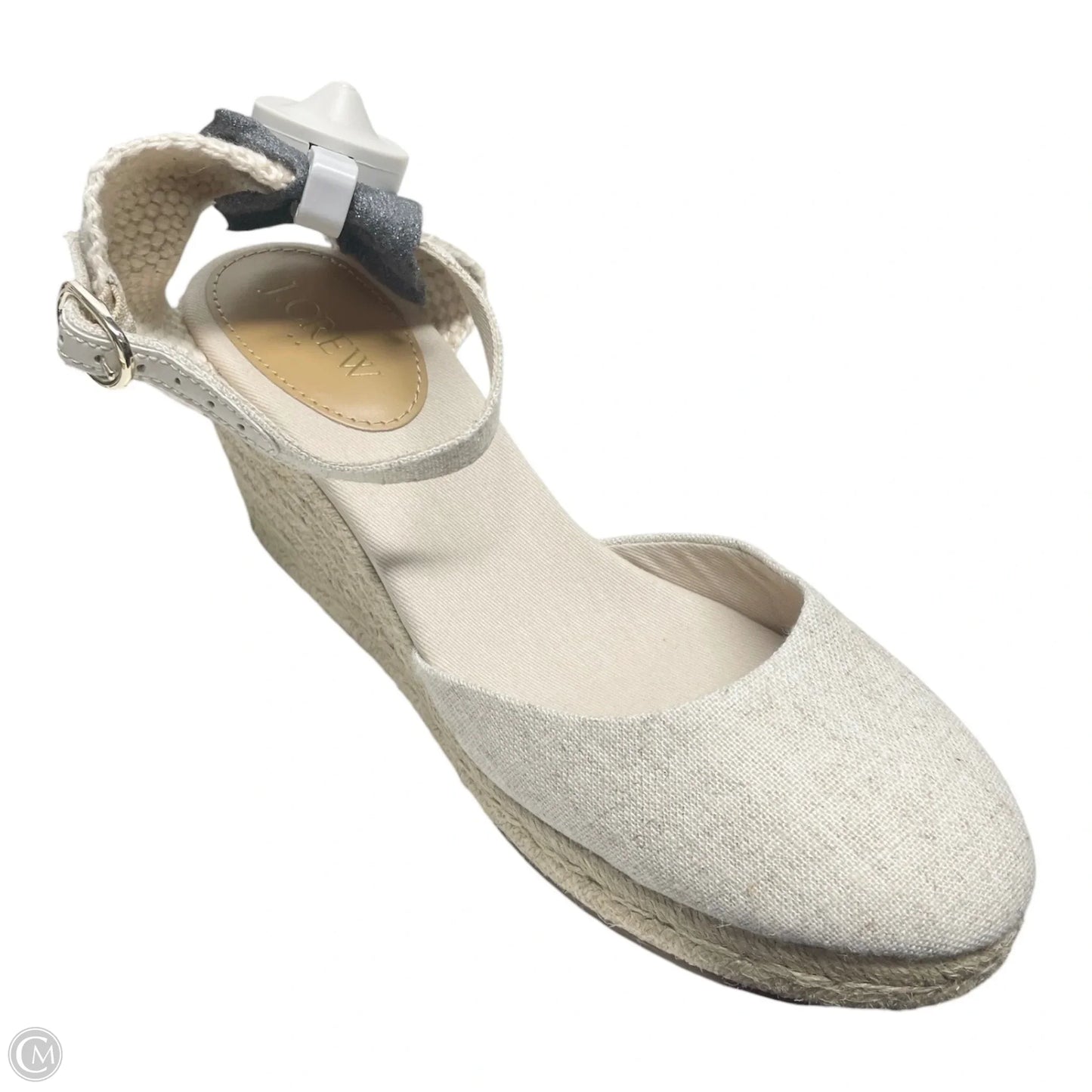 Sandals Heels Wedge By J. Crew In Beige, Size: 6.5