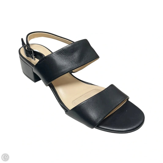 Sandals Heels Block By Alex Marie In Black, Size: 7