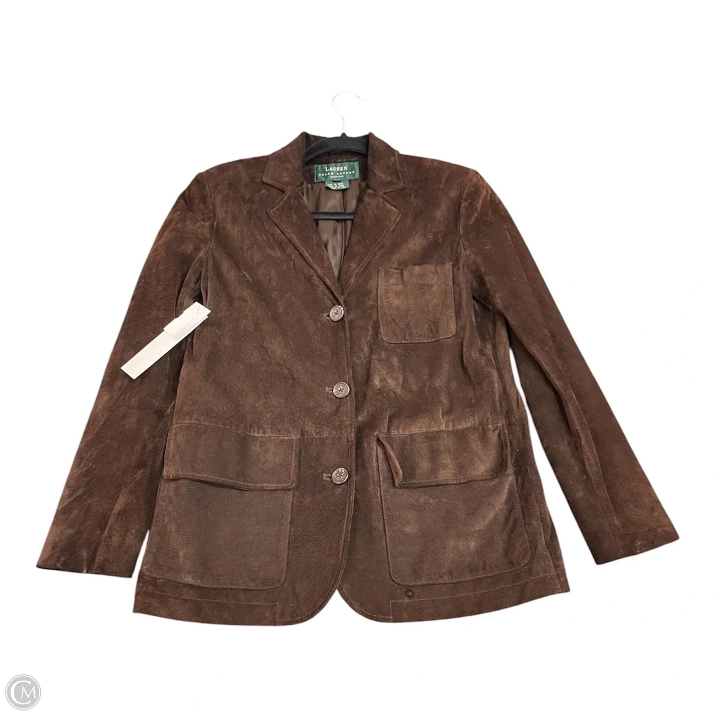 Blazer By Lauren By Ralph Lauren In Brown, Size: Sp