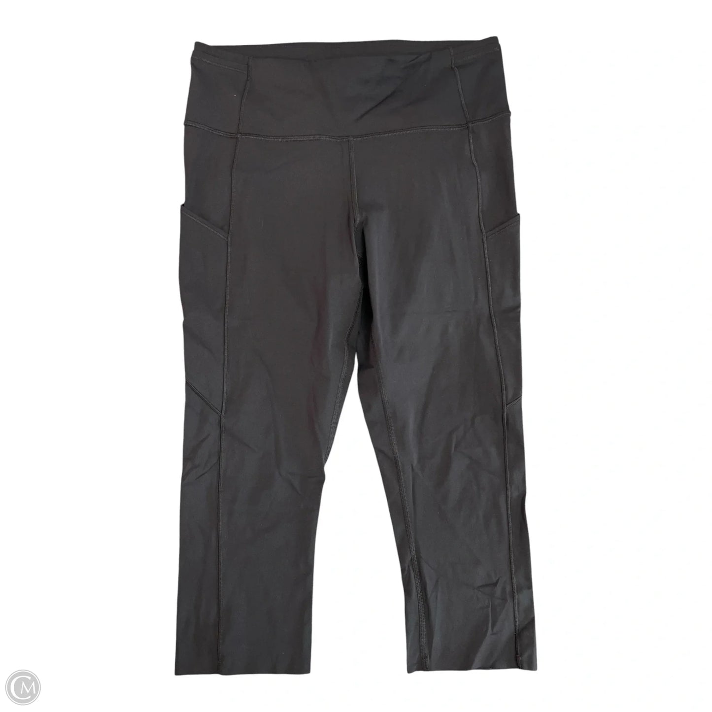 Athletic Leggings By Lululemon In Black, Size: 10