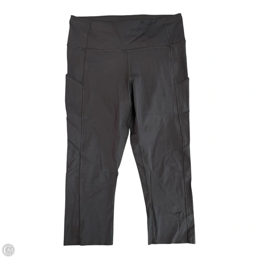 Athletic Leggings By Lululemon In Black, Size: 10