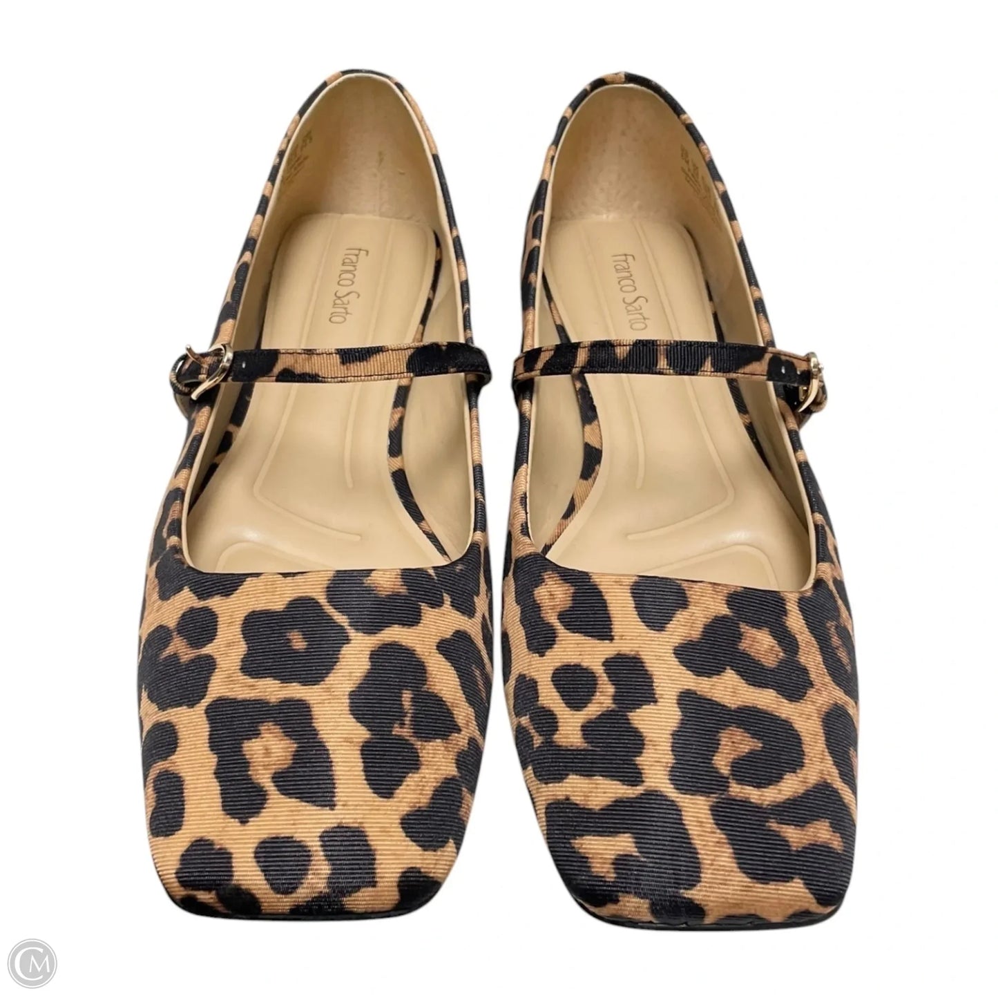 Shoes Flats By Franco Sarto In Animal Print, Size: 8